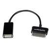 Image de StarTech.com Cable USB OTG Samsung Galaxy Tab - Adaptateur OTG USB Type A femelle - 1 metre Noir- Cable USB OTG (on the go) - cable USB - 15.24 cm