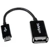 Image de StarTech.com 5in Micro USB to USB OTG Host Adapter - Micro USB Male to USB A Female On-The-GO Host Cable Adapter (UUSBOTG) - adaptateur USB - USB pour Micro-USB de type B - 12.7 cm