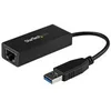 Image de StarTech.com Reseau adaptateur USB 3.0 vers Gigabit Ethernet - NIC USB vers RJ45 pour reseau 10/100/1000 - adaptateur reseau - USB 3.0 - Gigabit Ethernet