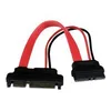 Image de StarTech.com Adaptateur SATA Slimline de 15 cm vers SATA avec alimentation - F/M - adaptateur ATA