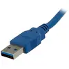 Image de Câble De Prolongation Usb Startechcom Usb3sext1m 1 Mètre Bleu