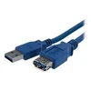 Image de StarTech.com Cable d'extension bleu SuperSpeed USB 3.0 A vers A 1 m - M/F - rallonge de cable USB - USB type A pour USB type A - 1 m