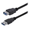 Image de StarTech.com Cable d'extension USB 3.0 A vers A de 1 m - Rallonge USB A SuperSpeed en noir - M/F - rallonge de cable USB - USB type A pour USB type A - 1 m