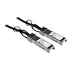 Image de StarTech.com Cable reseau passif SFP+ 10 GbE a connexion directe twinax en cuivre de 1 m - Cordon SFP+ 10GBase-CU compatible Cisco - cable a attache directe - 1 m