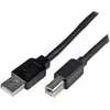 Image de StarTech.com Cable USB Actif A vers B 20 m - Cable Imprimante USB A-B - M/M - 1x USB A Male, 1x USB B Male - Noir - 20 metres - cable USB - USB type B pour USB - 20 m