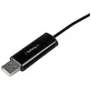 Image de StarTech.com Cable KM USB 2.0 avec transfert de donnees - Commutateur USB clavier souris pour PC et Mac - Switch KM a 2 ports - adaptateur de connexion directe - USB 2.0 - USB 2.0