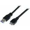 Image de Câble Usb Vers Micro Usb Startech Usb3caub1m Noir