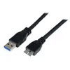 Image de StarTech.com Cable certifie USB 3.0 A vers Micro B de 1 m - Cordon USB3 SuperSpeed USB A vers USB Micro B - M/M - cable USB - Micro-USB de type B pour USB type A - 1 m