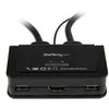 Image de StarTech.com Switch KVM USB HDMI a 2 ports - Commutateur ecran clavier souris alimente par USB avec cables KVM et commutateur a distance - commutateur ecran-clavier-souris/audio - 2 ports