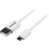 Image de Câble Micro-usb Startech.com Micro-usb-kabel 1 M Blanc