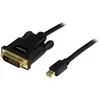 Image de Câble Adaptateur Startechcom Mdp2dvimm3b Mini Displayport À Dvi 0,9 M