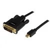Image de StarTech.com Adaptateur Mini DisplayPortâ¢ vers DVI - Cable Mini DP / DVI-D Video 1080p jusqu'a 1920x1200 - Noir - 91cm - Cable DisplayPort - 91.44 cm
