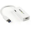 Image de Startech.com Adaptateur Usb 3.0 Vers Ethernet Gigabit - Carte Réseau Externe Usb Vers 1 Port Rj45 - Blanc