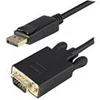 Image de StarTech.com Cable adaptateur DisplayPort vers VGA de 91 cm - Convertisseur actif DP vers HD15 - M/M - 1920x1200 / 1080p - Noir - Cable DisplayPort - 91.5 cm