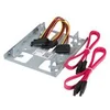 Image de StarTech.com Kit de Montage pour 2 Disques Durs 2,5 SATA dans Baie 3,5 - Adaptateur DD 2,5 vers 3,5 - Bracket 3,5 pour HDD / SSD 2,5 - adaptateur pour baie de stockage