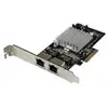 Image de Startech.com Carte Réseau Pci Express 2 Ports Gigabit Ethernet 10/100/1000 Avec Chipset Intel I350