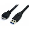 Image de Câble Usb Vers Micro Usb Startech Usb3aub50cmb Noir