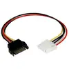 Image de Startech.com Câble Adaptateur D'alimentation Sata Vers Lp4 30 Cm - F/m