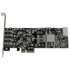 Image de Carte contrôleur PCI Express à 4 ports USB 3.0 - STARTECH - PEXUSB3S42V - UASP et alimentation SATA/LP4