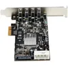 Image de Adaptateur USB - STARTECH - Carte contrôleur PCI Express à 4 ports USB 3.0 - 4 voies dédiées de 5 Gb/s