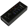 Image de STARTECH Hub USB 3.0 Alimenté de 4 ports avec Station de Recharge de 3 ports USB (2 x 1A 1 x 2A)