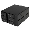 Image de StarTech.com Rack Backplane Mobile en Aluminum Sans Tiroir pour 3 Disque Dur SAS II/SATA III 6Gbps, Hot Swap avec Ventilateur et Serrure - Rack de stockage mobile