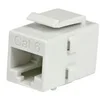Image de StarTech.com White Cat 6 RJ45 Keystone Jack Network Coupler F/F - RJ45 Coupler - Cat6 Coupler - F/F Cat6 Keystone Jack White Modular (C6KEYCOUPLWH) - coupleur reseau - blanc