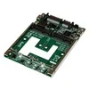Image de StarTech.com Adaptateur RAID pour 2 disques SSD mSATA vers SATA 2,5 - Convertisseur 2x SSD mSATA vers SATA de 2,5 pouces avec RAID - contrôleur de stockage - mSATA - SATA 6Gb/s