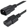 Image de StarTech.com Cable / Cordon d'extension d'alimentation standard C13 vers C14 de 1m - Rallonge d'alimentation PC - Male / Femelle - rallonge de cable d'alimentation - power IEC 60320 C13 pour IEC 60320 C14 - 1 m