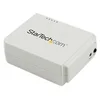 Image de StarTech.com Serveur d'impression USB 2.0 sans fil N avec port Ethernet 10/100 Mb/s - 802.11 b/g/n et 150 Mb/s - Blanc - serveur d'impression - USB 2.0 - 10/100 Ethernet x 1