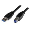 Image de StarTech.com Cable SuperSpeed USB 3.0 A vers B de 1m - Cordon USB A vers USB B - Male / Male - Bleu - cable USB - USB Type B pour USB type A - 1 m