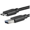 Image de StarTech.com Cable SuperSpeed USB 3.0 slim A vers Micro B de 2 m - Cordon USB A vers Micro B - Male / Male - Noir - cable USB - Micro-USB de type B pour USB type A - 2 m