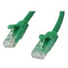 Image de StarTech.com Cable reseau Cat6 Gigabit UTP sans crochet de 2m - Cordon Ethernet RJ45 anti-accroc - Cable patch Male / Male - Vert - cordon de raccordement - 2 m - vert
