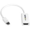 Image de StarTech.com Adaptateur / Convertisseur actif Mini DisplayPort 1.2 vers HDMI 4K pour MacBook Pro / MacBook Air Mini DP - M/F - Blanc - adaptateur video - Mini DisplayPort / HDMI - 15 cm