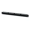 Image de StarTech.com 24 Port 1U Rackmount Cat 6 110 Patch Panel - 24 port Network Patch Panel - RJ45 Ethernet 110 type Rack Mount Patch Panel 1U (C6PANEL24) - tableau de connexions - 1U