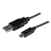 Image de StarTech.com Cable de charge /synchronisation mobile USB A vers Micro B mince de 0,5m - Cordon USB 2.0 pour smartphone / tablette M/M Noir - cable USB - 50 cm