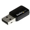 Image de StarTech.com USB 2.0 AC600 Mini Dual Band Wireless-AC Network Adapter - 1T1R 802.11ac WiFi Adapter - 2.4GHz / 5GHz USB Wireless (USB433WACDB) - adaptateur reseau - USB 2.0