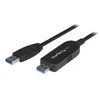 Image de StarTech.com USB 3.0 Data Transfer Cable for Windows Mac - 2m (6ft) - adaptateur de connexion directe - USB 3.0 - USB 3.0