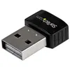 Image de STARTECH Mini adaptateur USB 2.0 réseau sans fil N 300Mb/s et 24GHz - Clé USB WiFi 802.11n - Carte réseau sans fil N - Noir