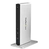 Image de StarTech.com Station d'accueil USB - Replicateur de ports USB 3.0 - Double affichage DVI avec adaptateurs HDMI et VGA - GbE/Hub USB/Audio - station d'accueil - USB - DVI - 1GbE