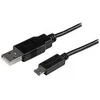 Image de StarTech.com Cable de charge / synchronisation mobile USB A vers Micro B slim 15 cm - Cordon USB 2.0 pour smartphone / tablette M/M Noir - cable USB - 15 cm