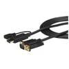 Image de StarTech.com Cable adaptateur HDMI vers VGA de 91 cm - Convertisseur actif HDMI vers HD15 - M/M - 1920x1200 / 1080p - Noir - cable adaptateur - HDMI / VGA - 1 m