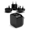 Image de Startech.com Chargeur Mural Usb À 2 Ports - Haute Puissance (17 W / 3,4 A) - Chargeur De Voyage International