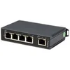 Image de StarTech.com Switch Ethernet industriel non gere a 5 ports - Commutateur 10/100 a montage sur rail DIN - Switch reseau - commutateur - 5 ports - non gere