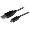 Image de StarTech.com Cable de charge / synchronisation Micro USB longue de 3 m - Cordon USB 2.0 A vers Micro B - M/M - Noir - 0,25 mm² - cable USB - Micro-USB de type B pour USB - 3 m