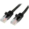 Image de Câble Ethernet Startech Cat5e Utp 3m Noir Rj-45