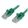 Image de StarTech.com Cable reseau Cat5e UTP sans crochet de 3 m - Cordon Ethernet RJ45 anti-accroc - Cable patch - M/M - Vert - cordon de raccordement - 3 m - vert