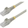 Image de StarTech.com Cable reseau Cat6 Gigabit UTP sans crochet de 50cm - Cordon Ethernet RJ45 anti-accroc - Cable patch Male / Male - Gris - cordon de raccordement - 50 cm - gris