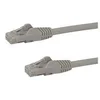 Image de StarTech.com Cable reseau Cat6 Gigabit UTP sans crochet de 7m - Cordon Ethernet RJ45 anti-accroc - Cable patch Male / Male - Gris - cordon de raccordement - 7 m - gris