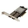 Image de StarTech.com 10G Network Card - 2x 10G Open SFP+ Multimode LC Fiber Connector - Intel 82599 Chip - Gigabit Ethernet Card (PEX20000SFPI) - adaptateur reseau - PCIe 2.0 x8